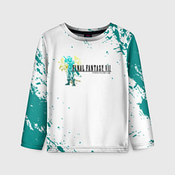 Детский лонгслив Final fantasy неон