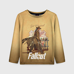 Лонгслив детский Фаллаут - Гуль, цвет: 3D-принт
