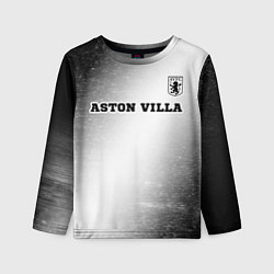 Детский лонгслив Aston Villa sport на светлом фоне посередине