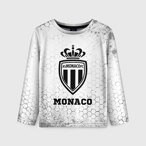 Детский лонгслив Monaco sport на светлом фоне / 3D-принт – фото 1