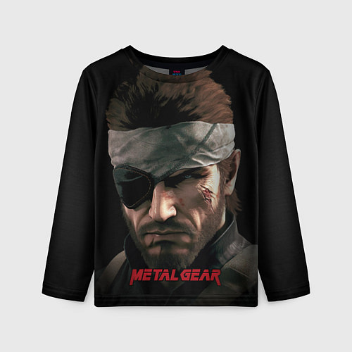 Детский лонгслив Metal gear Venom Snake / 3D-принт – фото 1