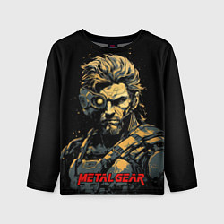 Детский лонгслив Веном Снейк Metal gear game