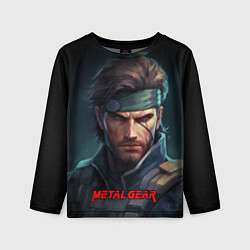 Детский лонгслив Веном Снейк из игры Metal gear