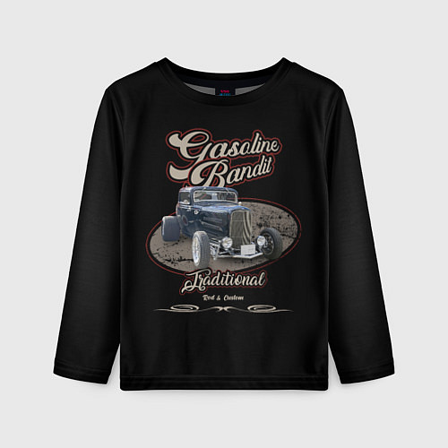 Детский лонгслив Gasoline bandit / 3D-принт – фото 1