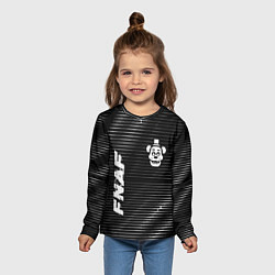 Лонгслив детский FNAF metal game lines, цвет: 3D-принт — фото 2