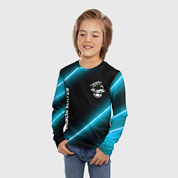 Лонгслив детский Goblin Slayer неоновые лампы, цвет: 3D-принт — фото 2