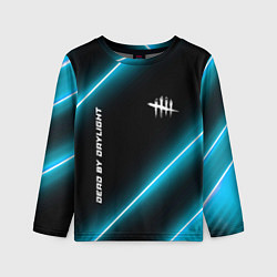 Лонгслив детский Dead by Daylight неоновые лампы, цвет: 3D-принт