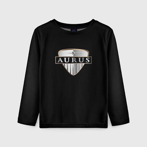 Детский лонгслив Aurus logo / 3D-принт – фото 1