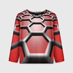 Лонгслив детский Броня робота, цвет: 3D-принт