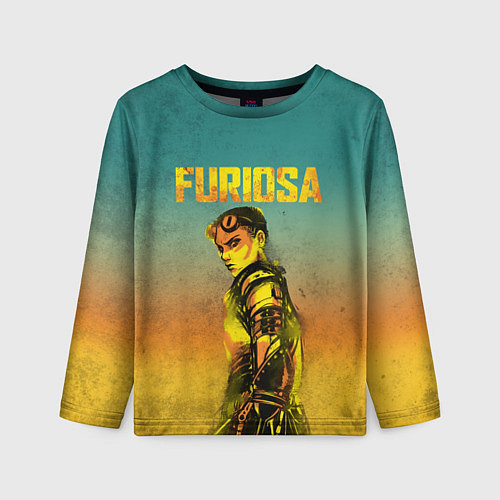 Детский лонгслив Mad Max - Furiosa / 3D-принт – фото 1