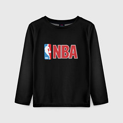 Детский лонгслив NBA logo