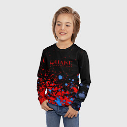 Лонгслив детский Квейк чемпион, цвет: 3D-принт — фото 2