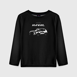 Детский лонгслив One love Haval чёрный