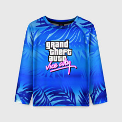 Детский лонгслив GTA vice city тропики