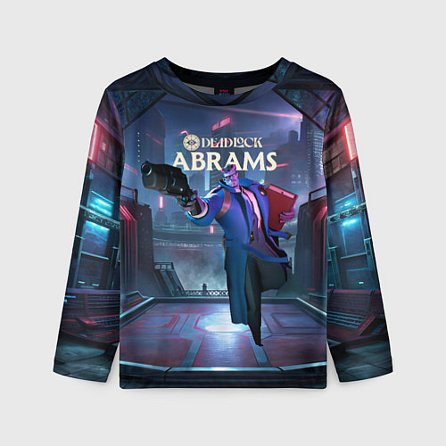 Детский лонгслив Abrams Deadlock / 3D-принт – фото 1