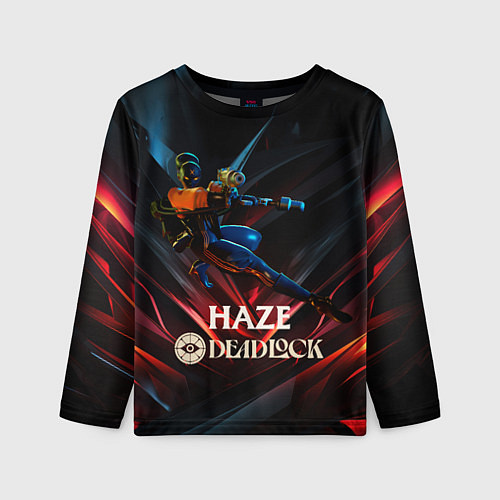 Детский лонгслив Deadlock Haze dark / 3D-принт – фото 1