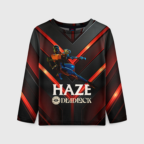 Детский лонгслив Deadlock Haze Мгла / 3D-принт – фото 1