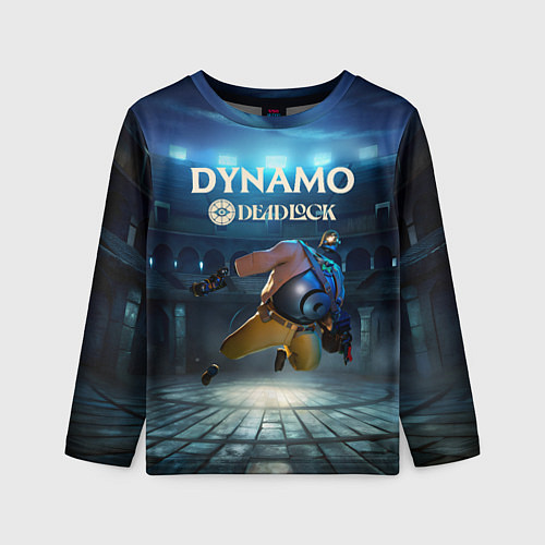 Детский лонгслив Deadlock Динамо / 3D-принт – фото 1