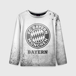 Детский лонгслив Bayern - white gradient