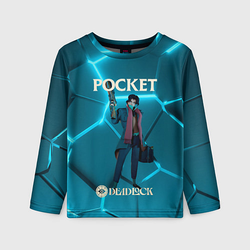 Детский лонгслив Pocket Deadlock / 3D-принт – фото 1
