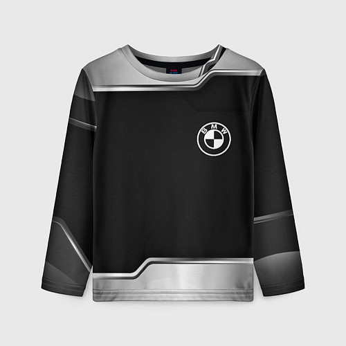 Детский лонгслив BMW авто текстура / 3D-принт – фото 1