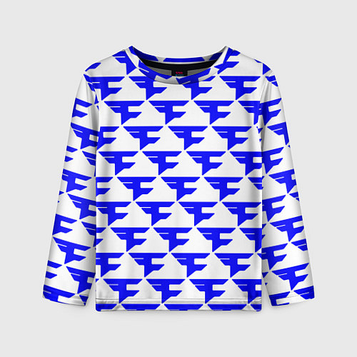 Детский лонгслив Faze clan team / 3D-принт – фото 1