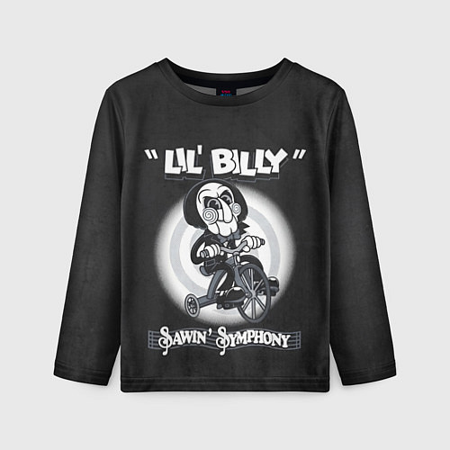 Детский лонгслив Lil Billy - Saw / 3D-принт – фото 1