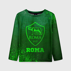 Детский лонгслив Roma - green gradient