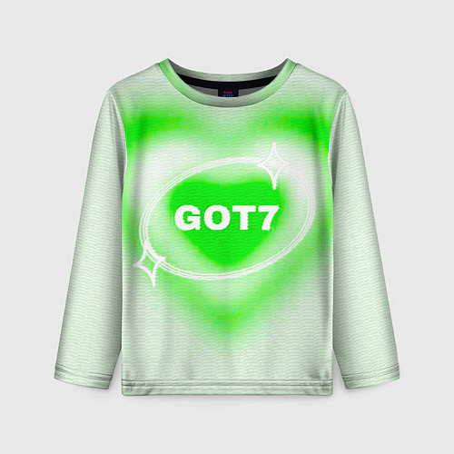 Детский лонгслив Got7 сердце / 3D-принт – фото 1
