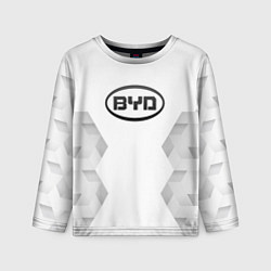 Детский лонгслив BYD white poly