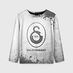 Детский лонгслив Galatasaray - white gradient