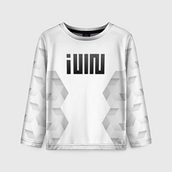 Детский лонгслив Gidle white poly