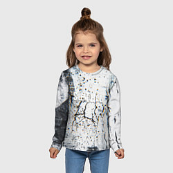 Лонгслив детский Silenthill текстура глитч, цвет: 3D-принт — фото 2