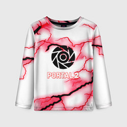 Детский лонгслив Portal storm