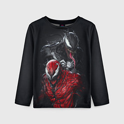 Лонгслив детский Venom and Carnage, цвет: 3D-принт