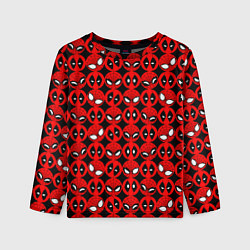 Лонгслив детский Дэдпул и Человек паук, цвет: 3D-принт