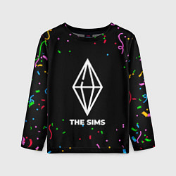 Детский лонгслив The Sims конфети