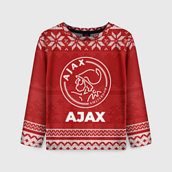 Детский лонгслив Новогодний Ajax