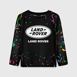 Детский лонгслив Land Rover конфети