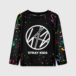 Детский лонгслив Stray Kids конфети