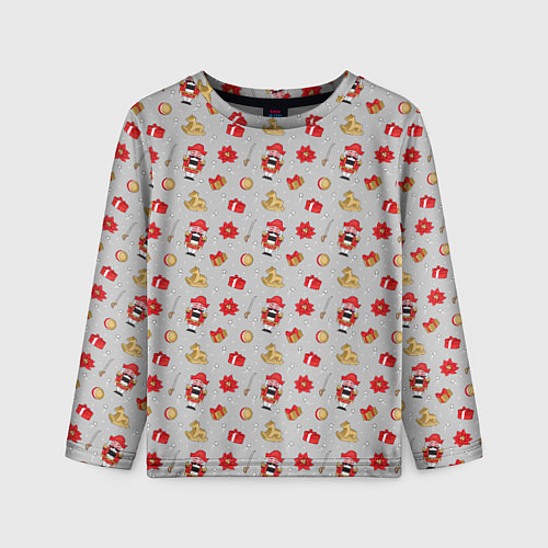Детский лонгслив Щелкунчик и игрушки / 3D-принт – фото 1