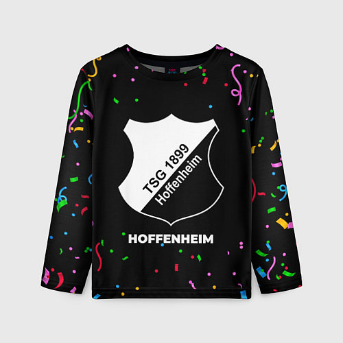 Детский лонгслив Hoffenheim конфети / 3D-принт – фото 1