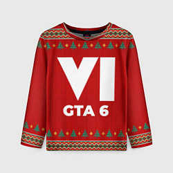 Детский лонгслив GTA 6 new year