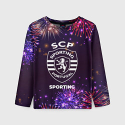 Детский лонгслив Праздничный Sporting