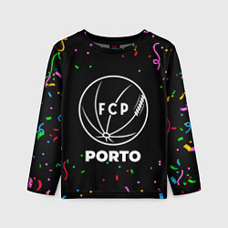 Лонгслив детский Porto конфети, цвет: 3D-принт
