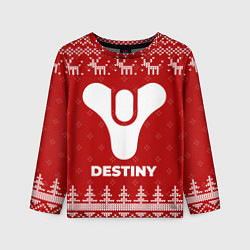 Детский лонгслив Новогодний Destiny с оленями