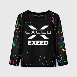 Детский лонгслив Exeed конфети