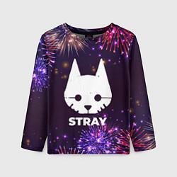 Детский лонгслив Праздничный Stray