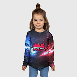 Лонгслив детский Сопротивление в Tekken 8, цвет: 3D-принт — фото 2
