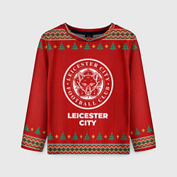 Детский лонгслив Leicester City new year